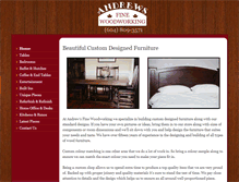 Tablet Screenshot of andrewsfinewoodworking.ca